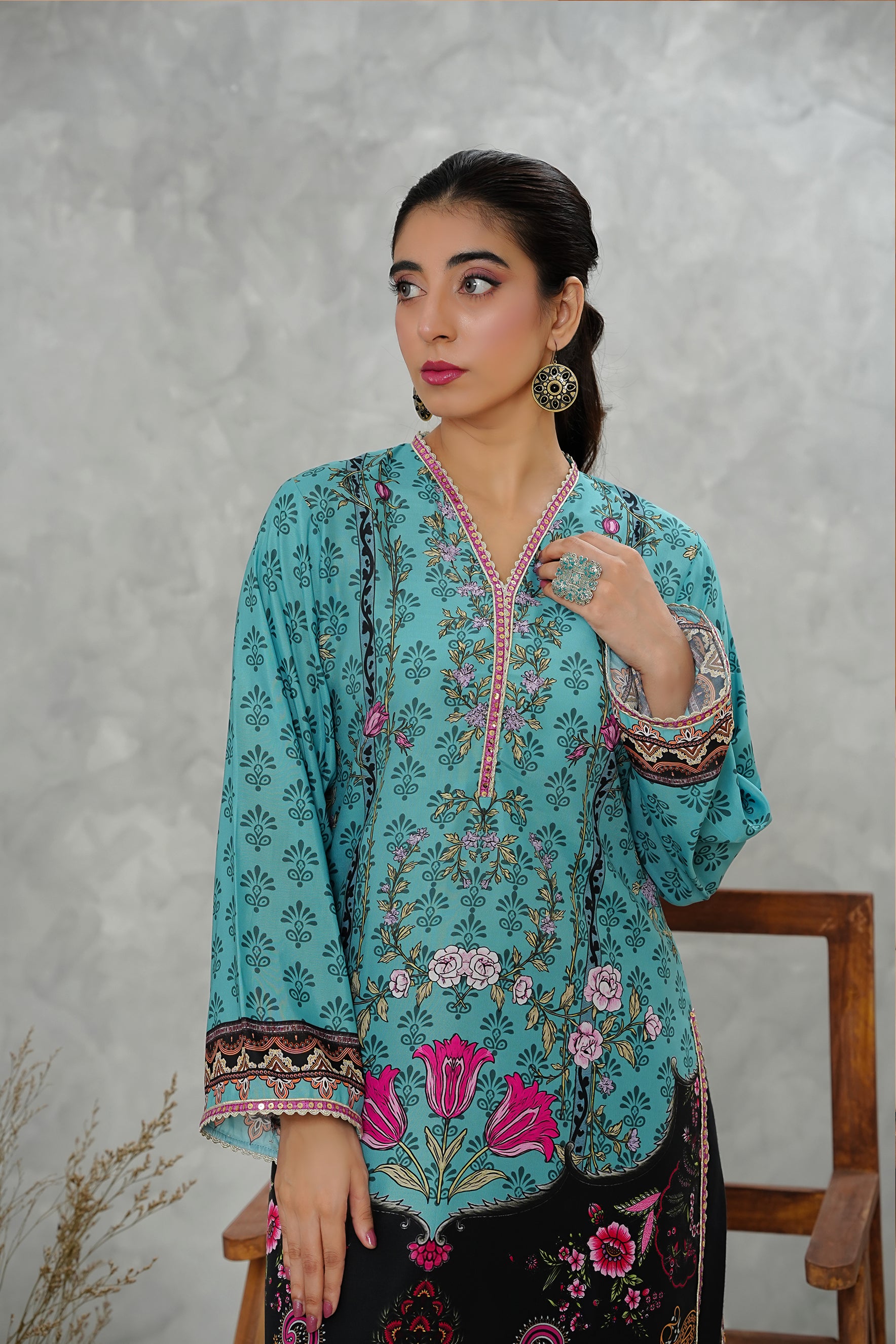 Turquoise Blossom